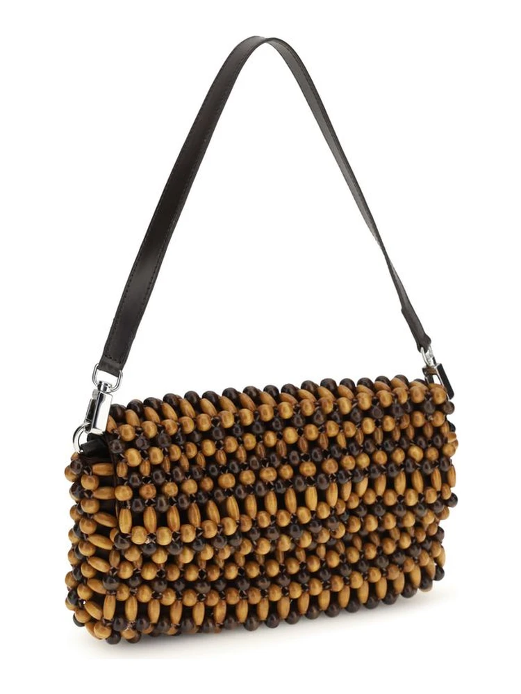Brown Wood Shoulder Bag alternative