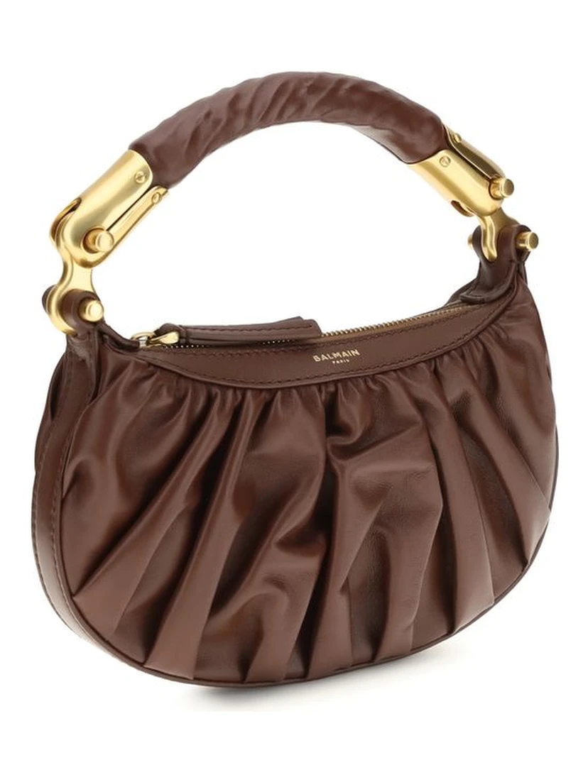 Brown Calf Leather Bos Taurus Shoulder Bag