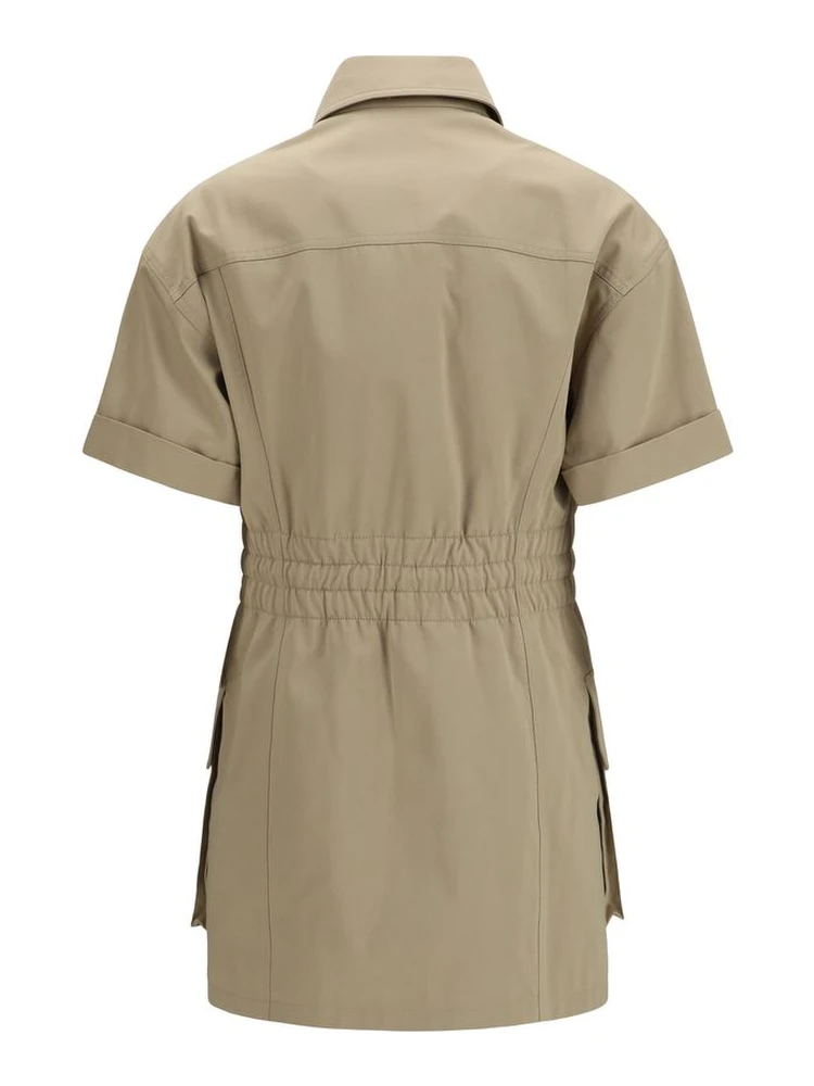Beige Cotton Casual Dress alternative