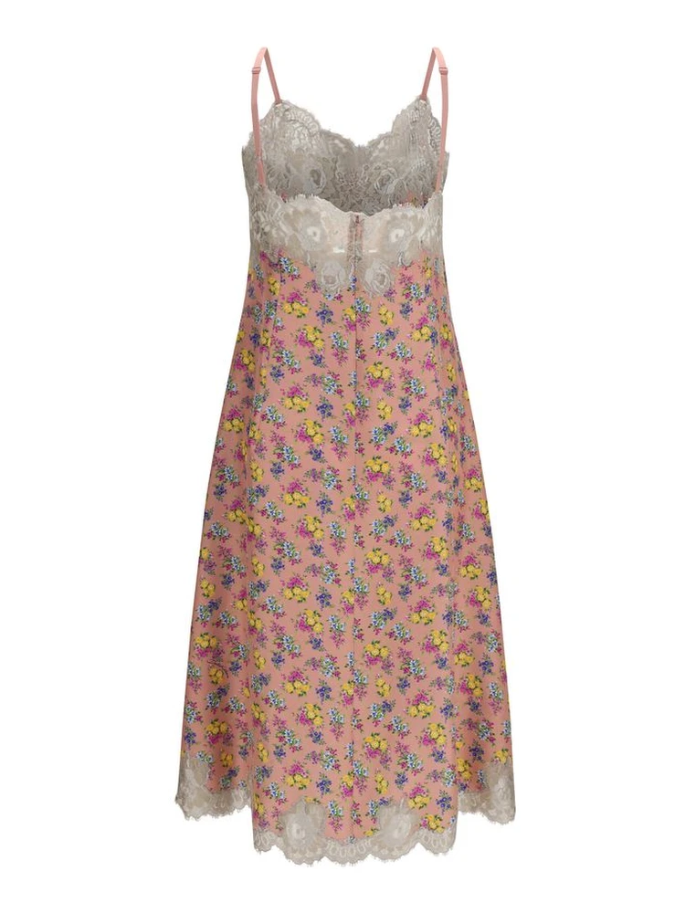 Multicolor Silk Casual Dress alternative