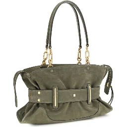 Bicolor Calf Leather Bos Taurus Handbag