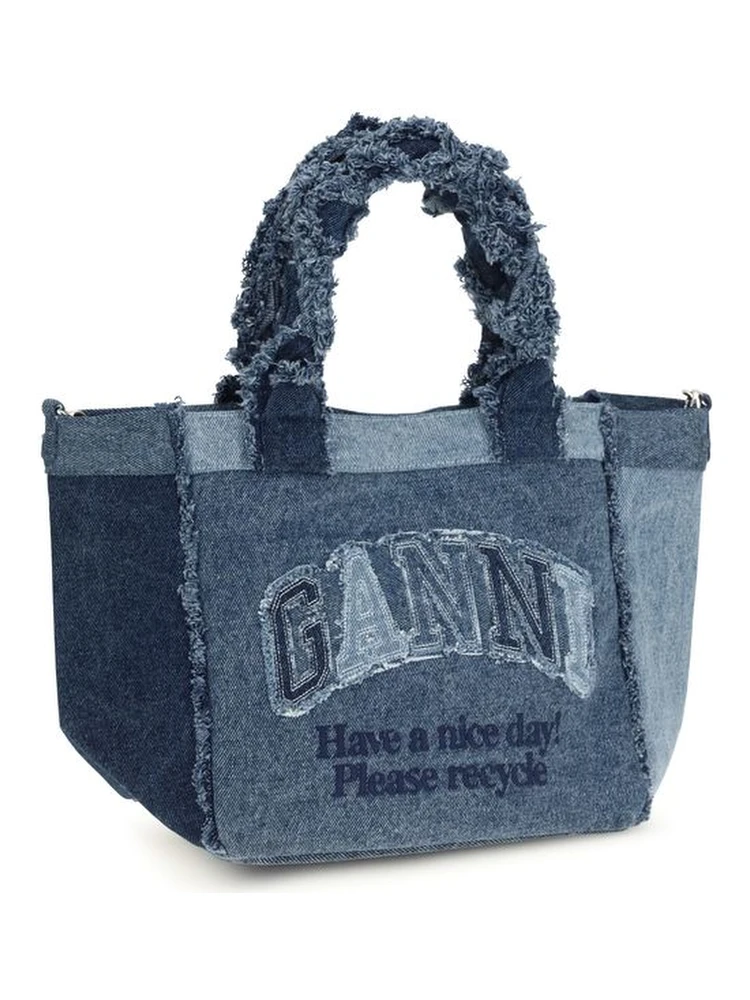 Blue Cotton Handbag alternative
