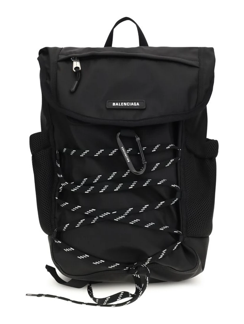 Black Nylon Shoulder Bag