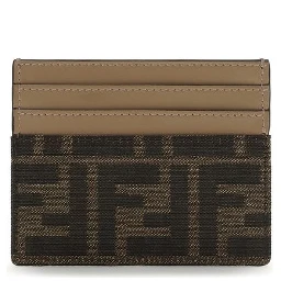 Brown Polyester Wallet