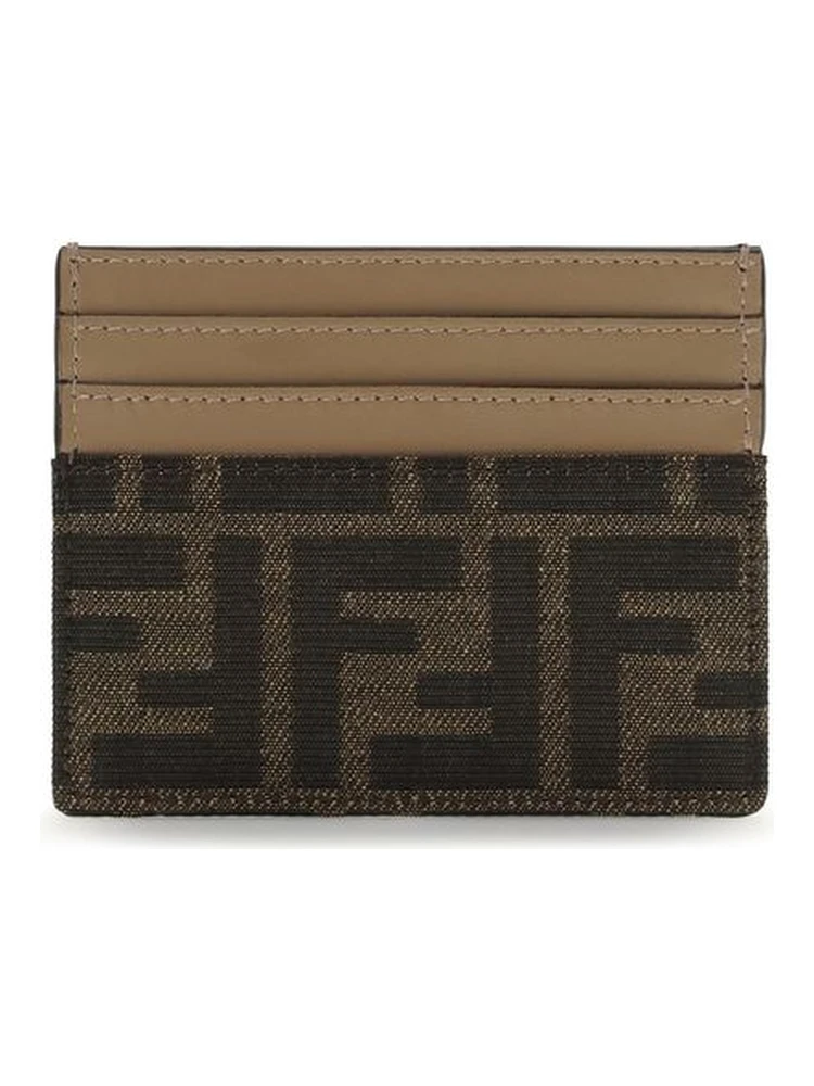Brown Polyester Wallet