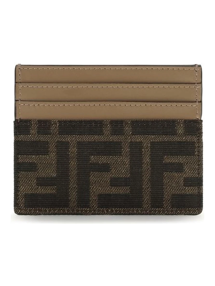 Brown Polyester Wallet