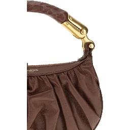 Brown Calf Leather Bos Taurus Shoulder Bag