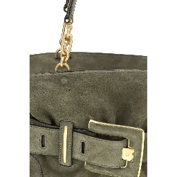 Bicolor Calf Leather Bos Taurus Handbag