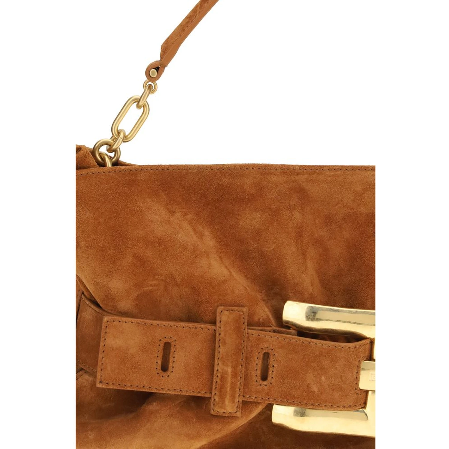 Brown Calf Leather Bos Taurus Handbag