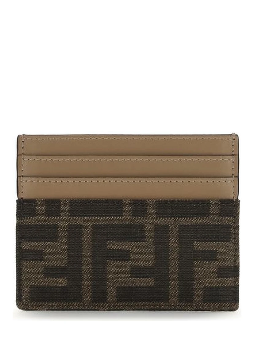 Brown Polyester Wallet