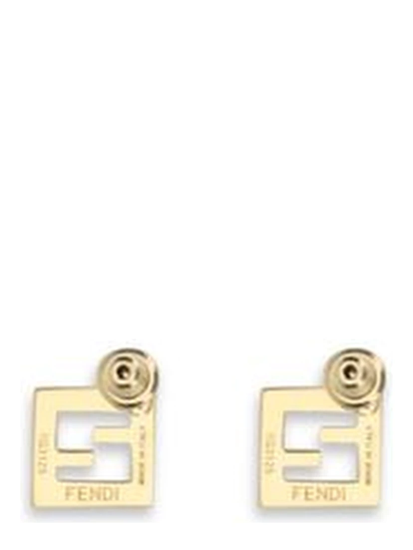 White Brass Earrings