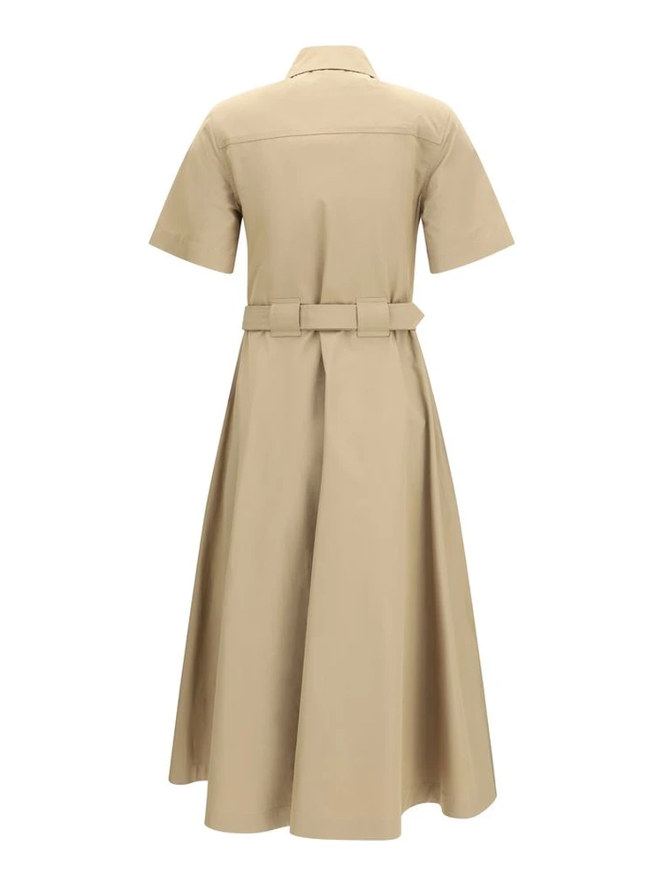 Beige Cotton Casual Dress alternative