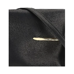 Black Napa Leather / Calf Bos Taurus Clutch Bag