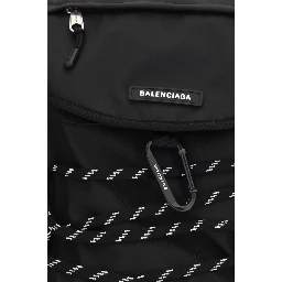 Black Nylon Shoulder Bag