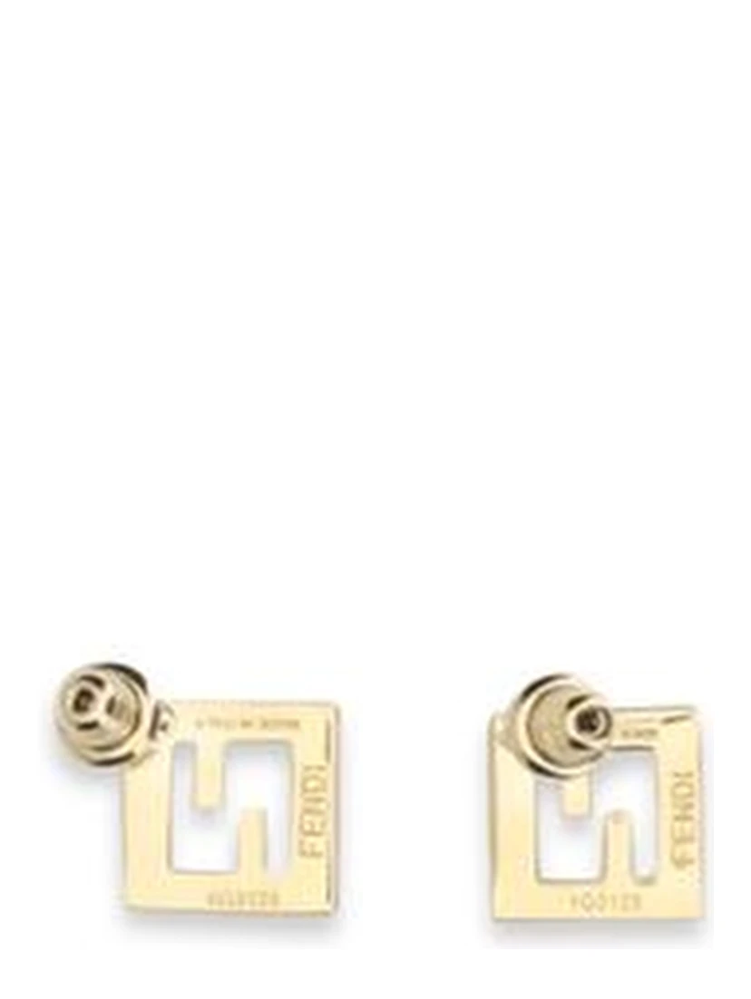 Gold Brass Earrings