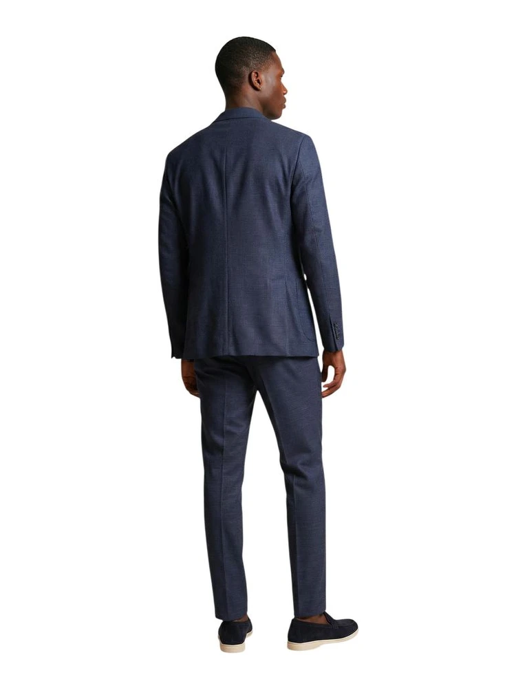 Blue Polyester Two-Piece Suit alternative