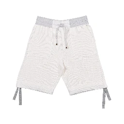 Bicolor Cotton Joggers (Workout Pants)
