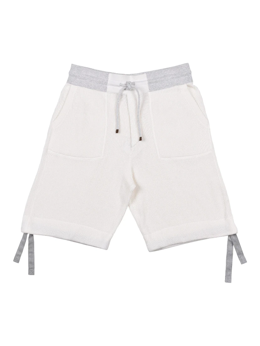 Bicolor Cotton Joggers (Workout Pants)