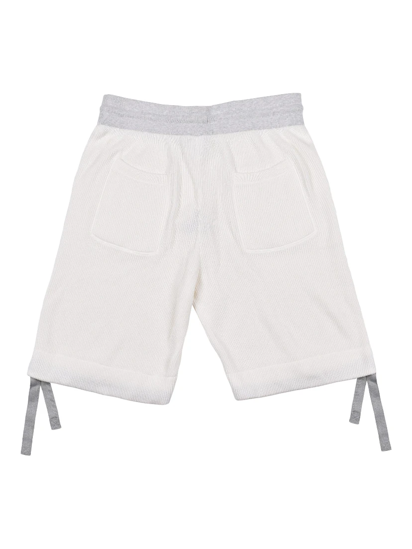 Bicolor Cotton Joggers (Workout Pants)