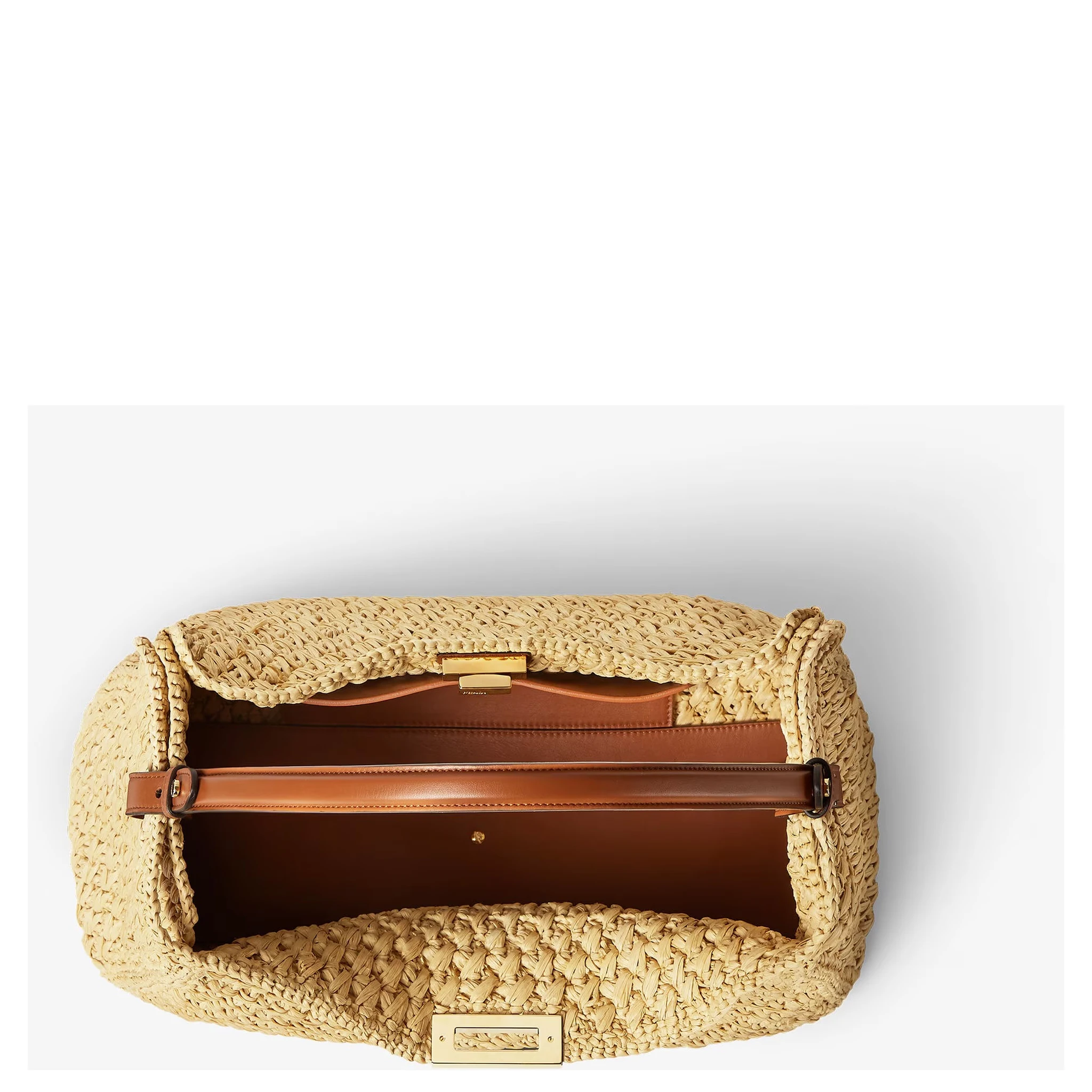 "Fendy Way" large shoulder bag