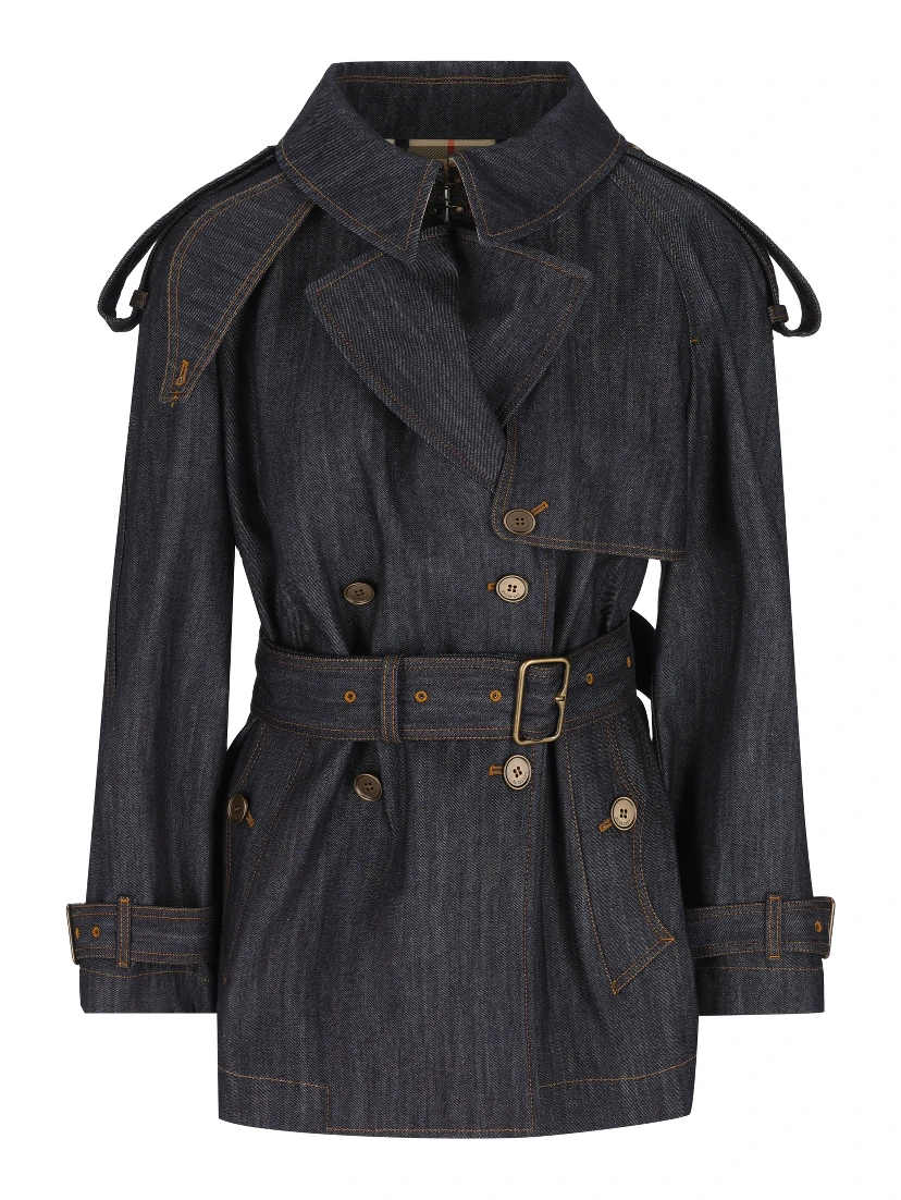 Burberry Coats Blue