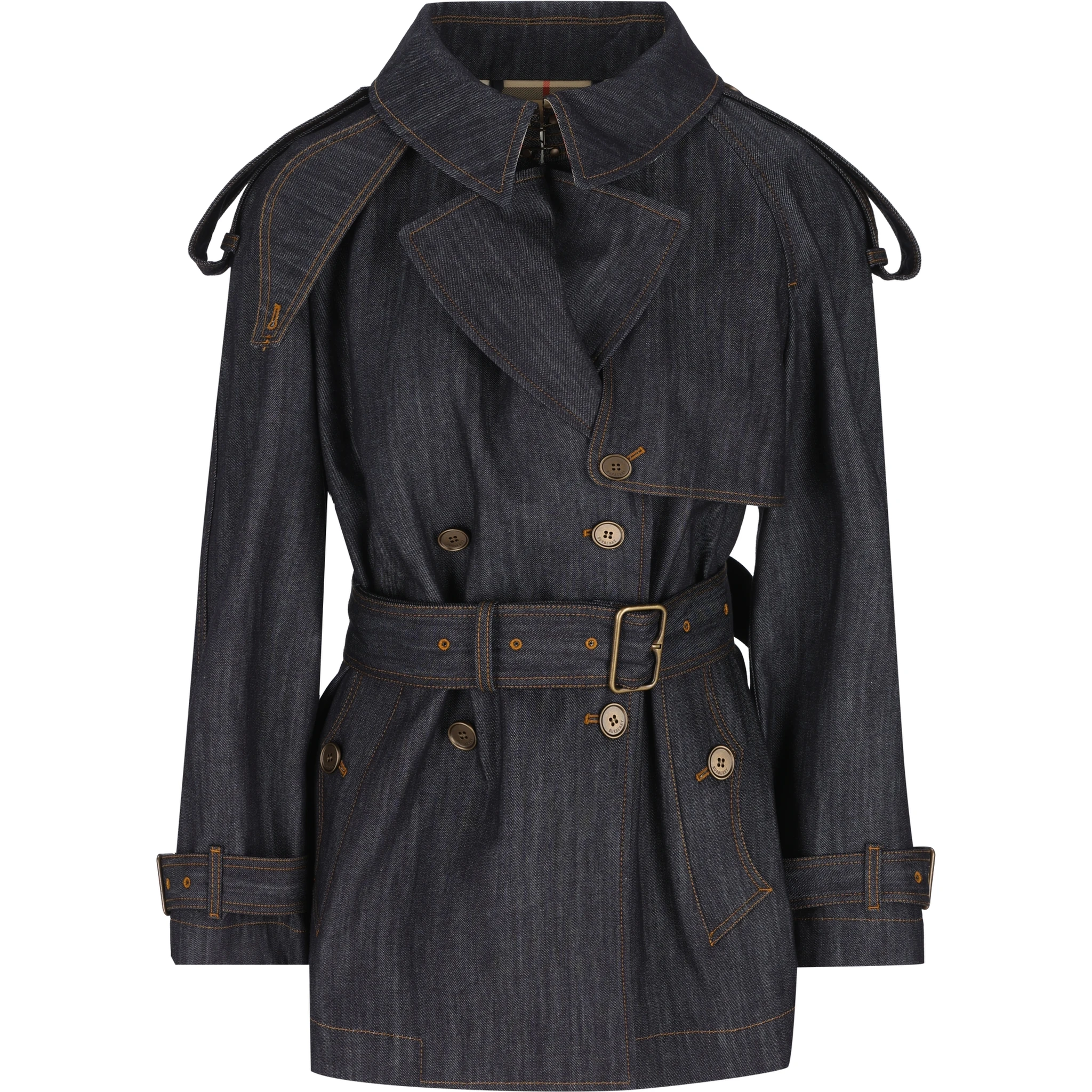 Burberry Coats Blue