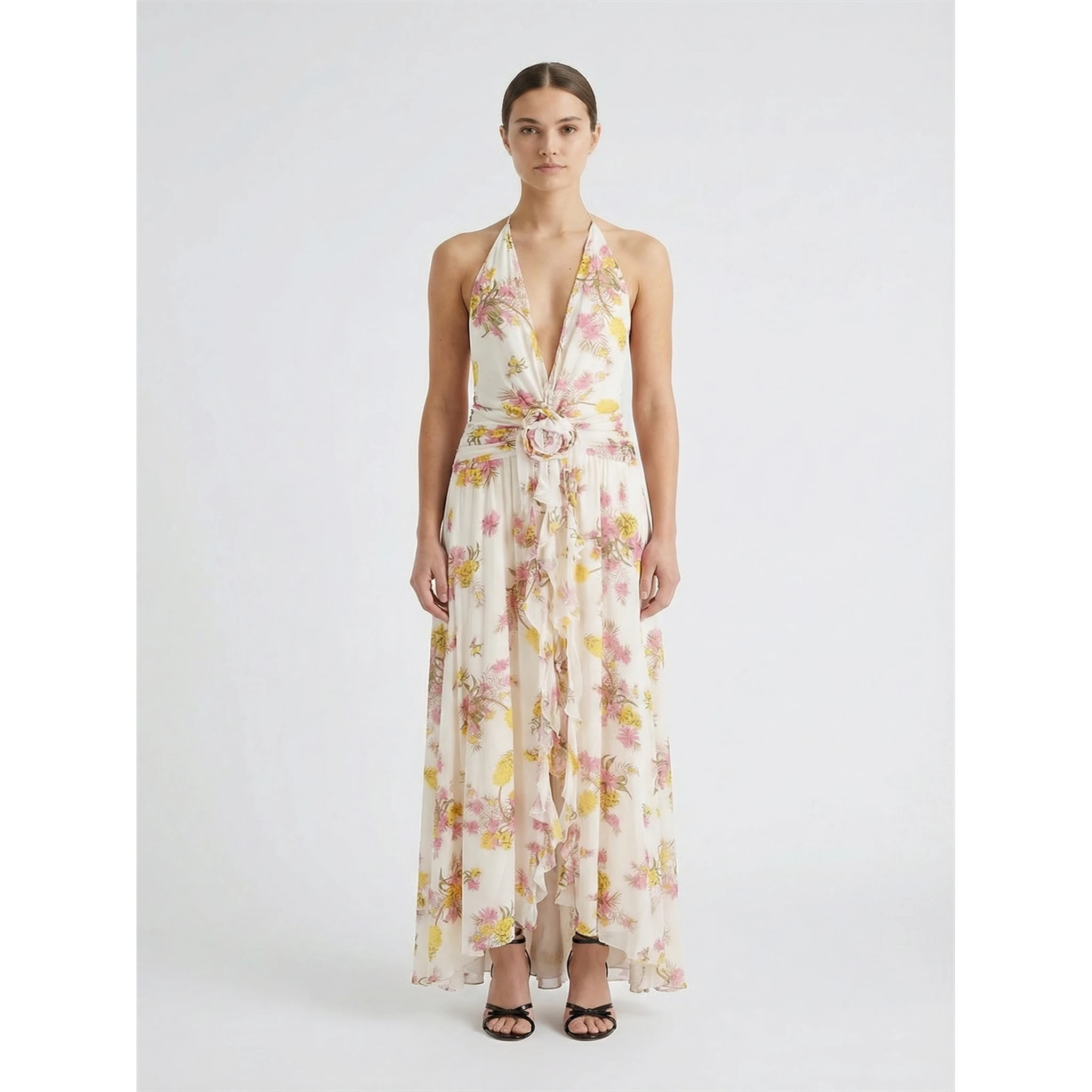 GEORGETTE LONG DRESS