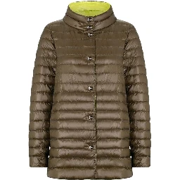 Bicolor Polyamide Coat