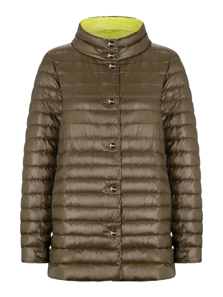 Bicolor Polyamide Coat