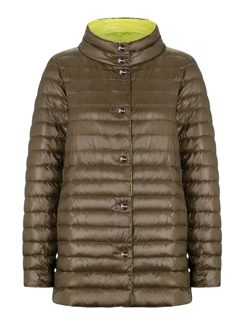 Bicolor Polyamide Coat