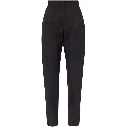 Black Elastane Dress Pants