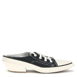 Black Fabric Sneakers