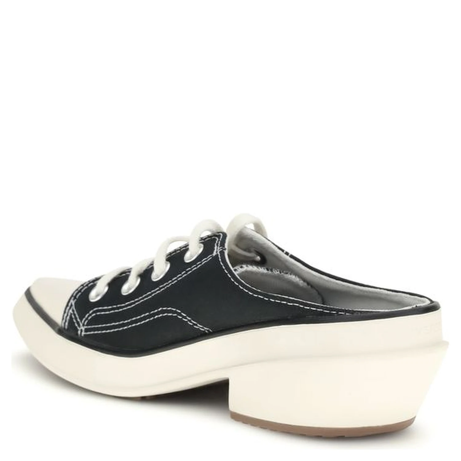 Black Fabric Sneakers