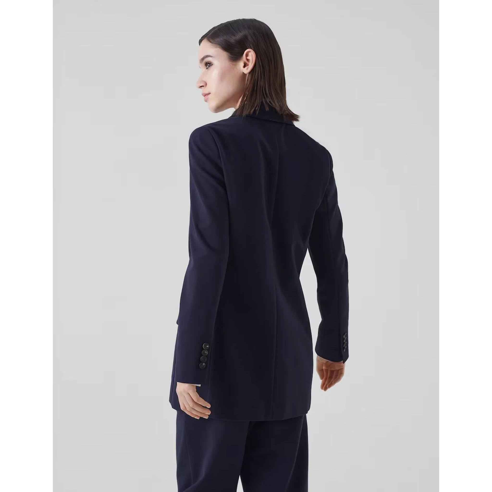 Blue Cotton Coat