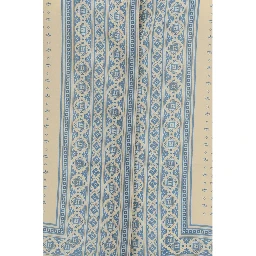 Beige Silk Pattern Shirt