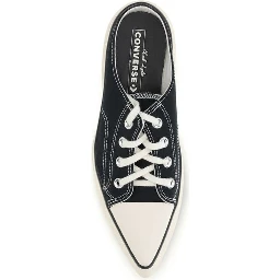 Black Fabric Sneakers