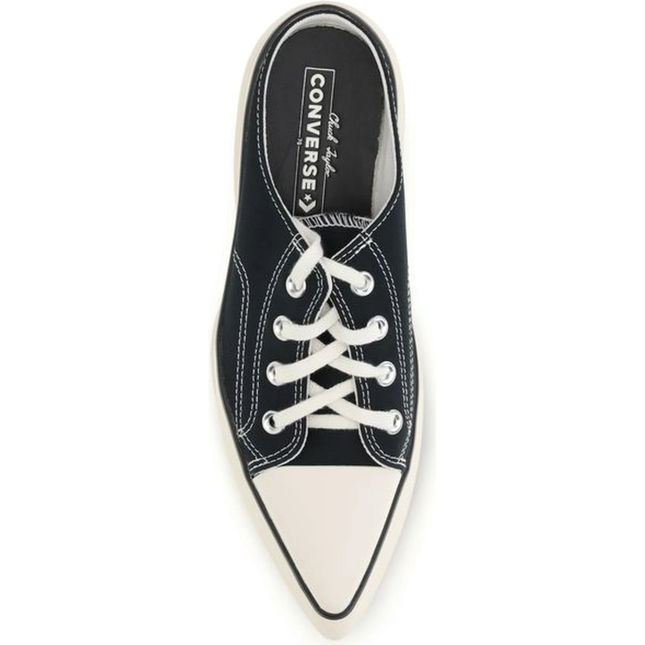 Black Fabric Sneakers