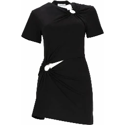 MINI ABITO CON DETTAGLI PIERCING