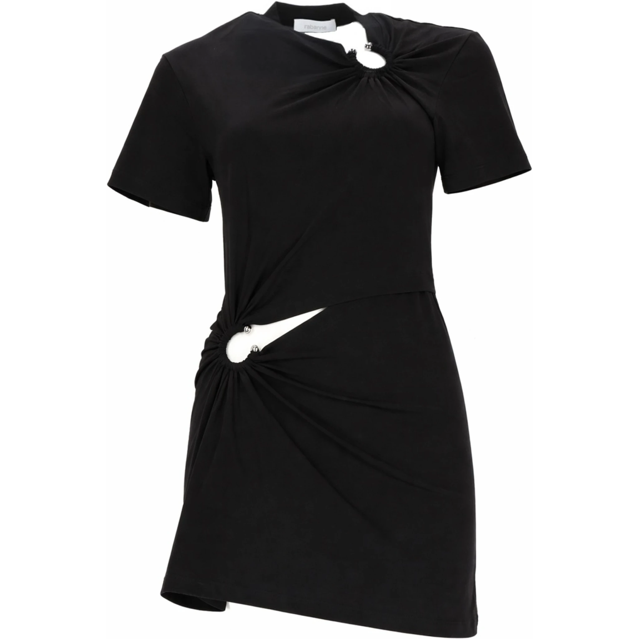 MINI ABITO CON DETTAGLI PIERCING