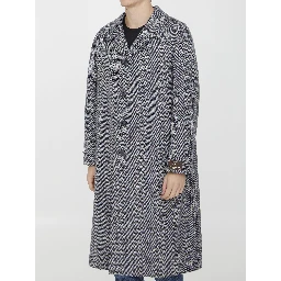 Houndstooth coat