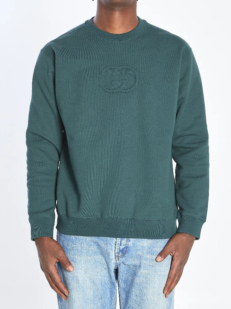Sweatshirt with Interlocking G