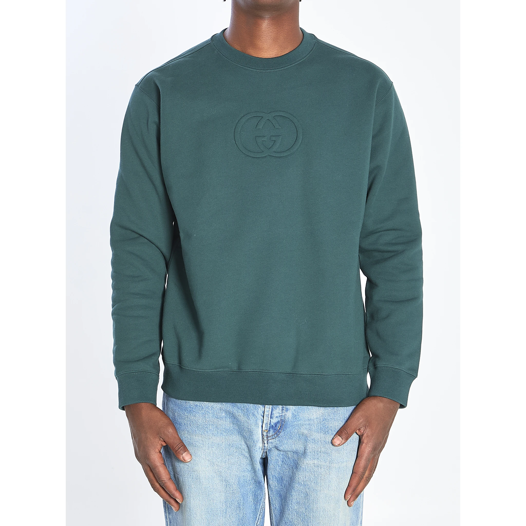 Sweatshirt with Interlocking G