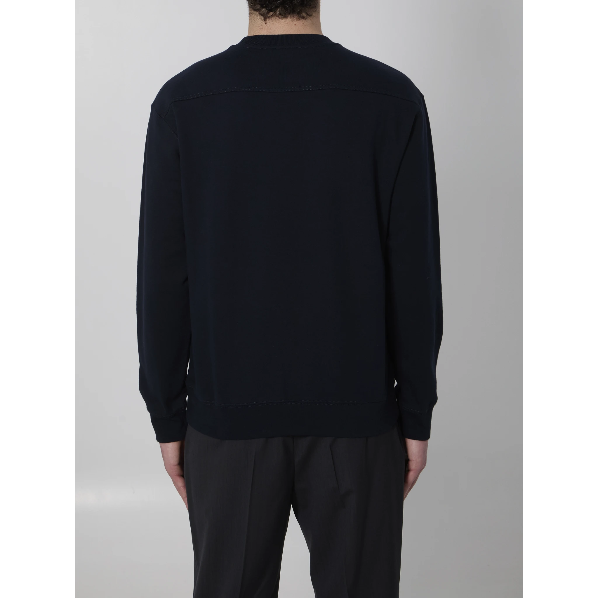 Embroidered jersey sweatshirt