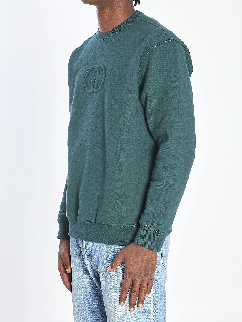 Sweatshirt with Interlocking G