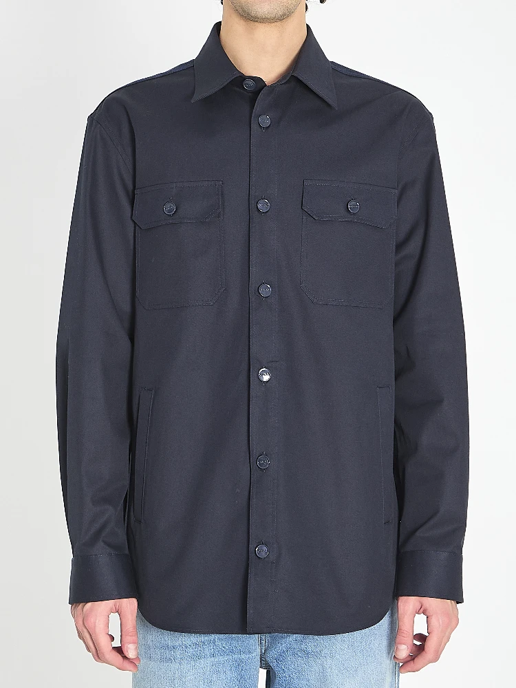 Cotton twill shirt