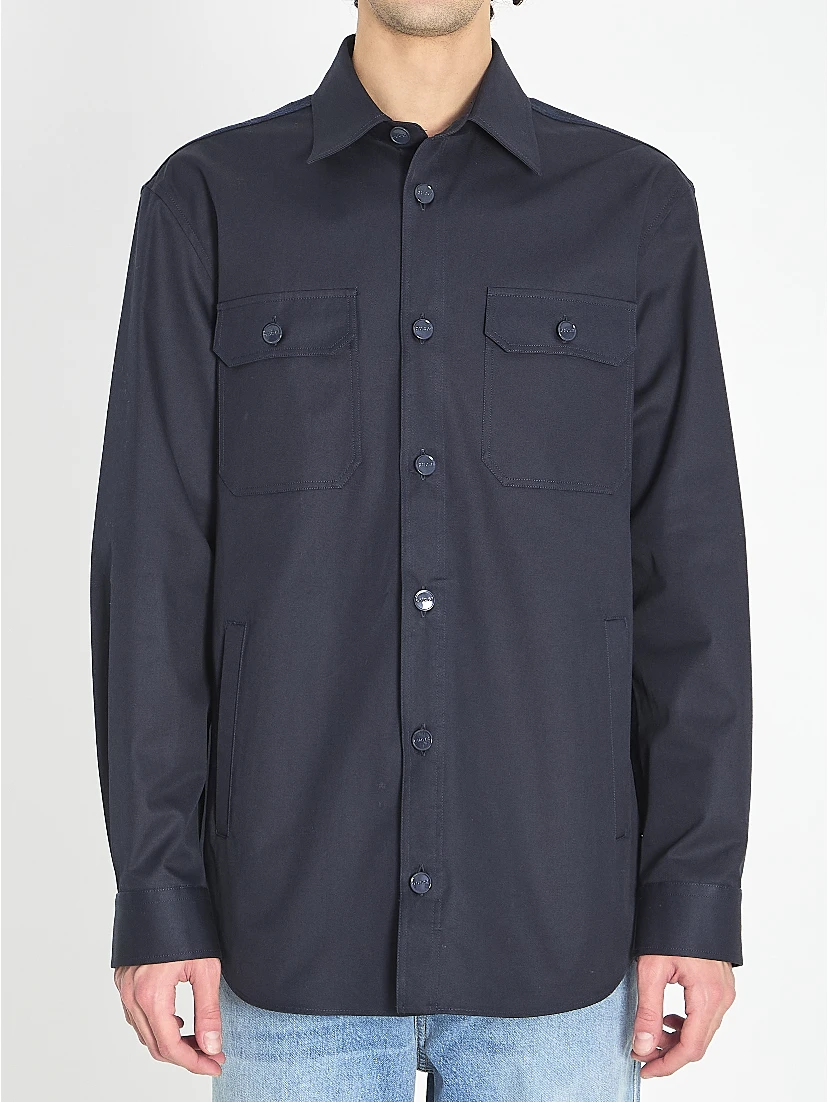 Cotton twill shirt