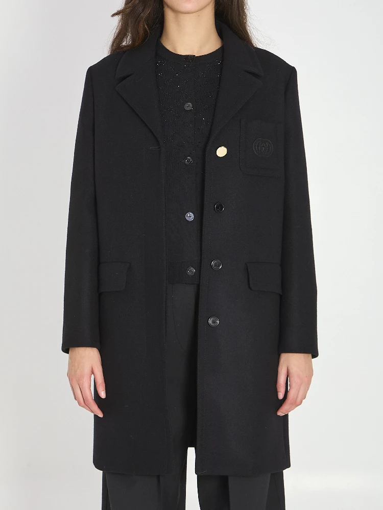 Batavia wool coat