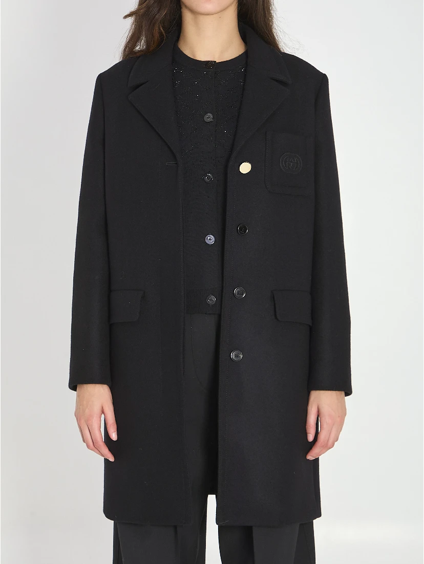 Batavia wool coat