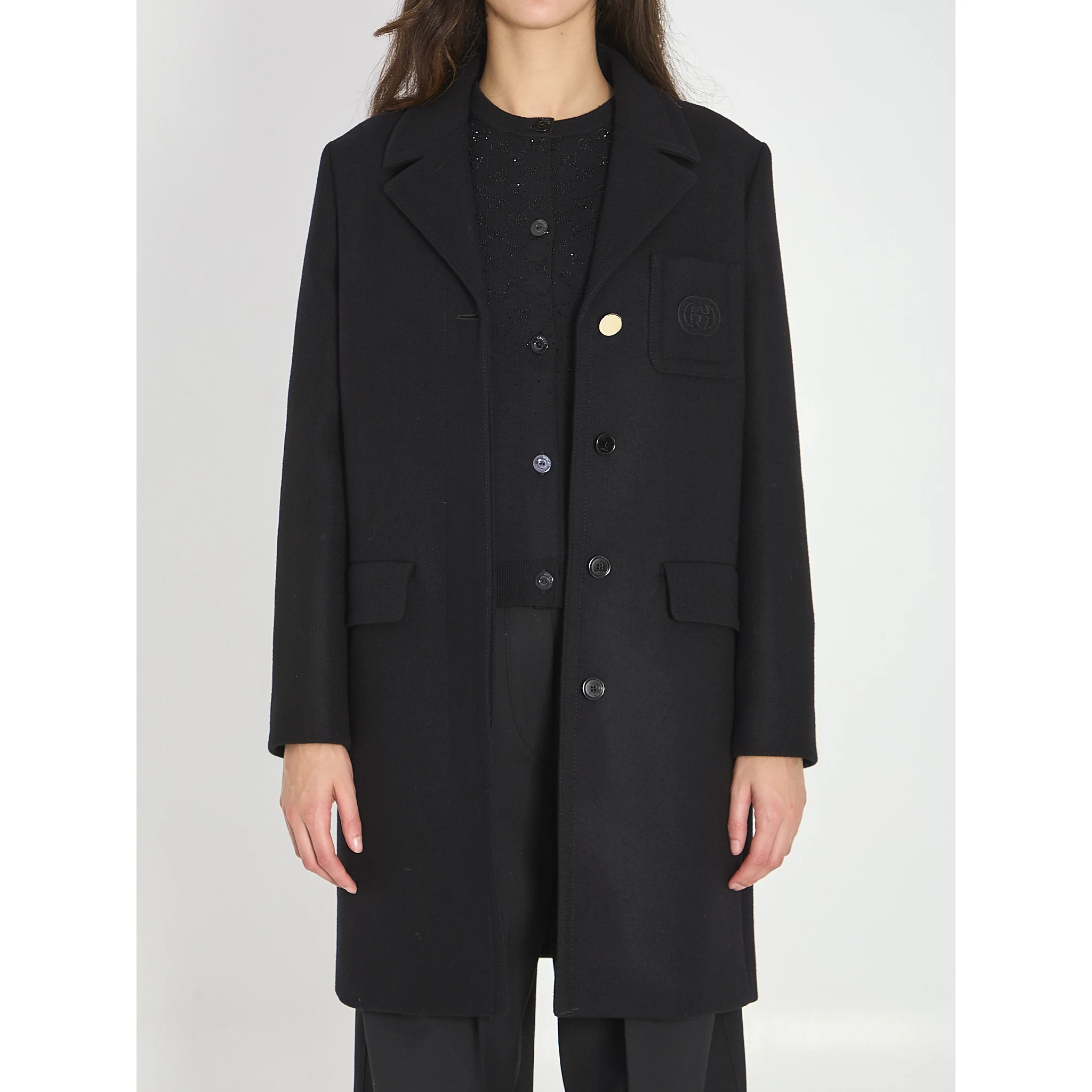 Batavia wool coat