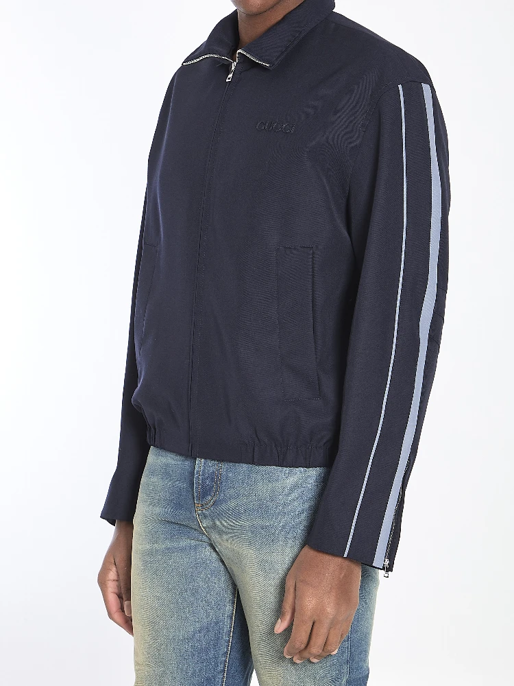 Embroidered jacket alternative